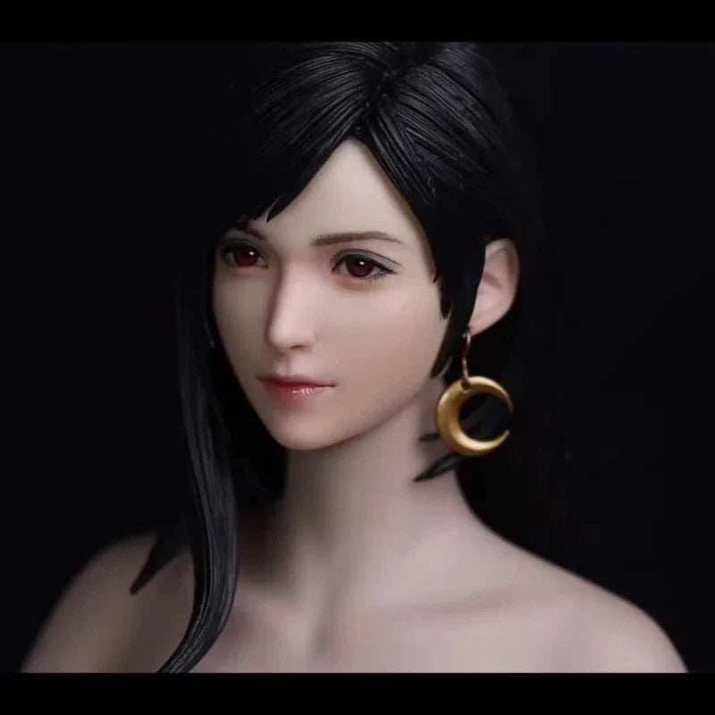 In Stock Original ACG ART Tifa Lockhart 1/6 Head Accessory Part The Goddess Of My Dream Model Fitting
