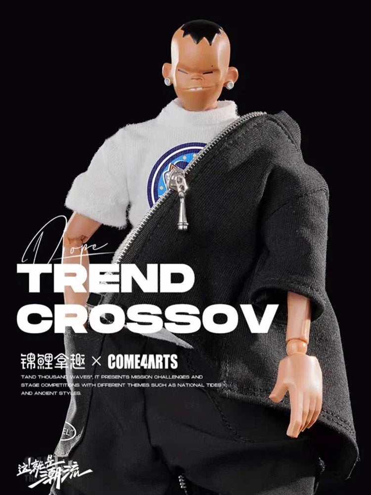 Come4arts Hip-Hop Street Dance Series Anime Figures Trendy Fashion Movable Toy Collection Decoration Model Toys For Boys Gift