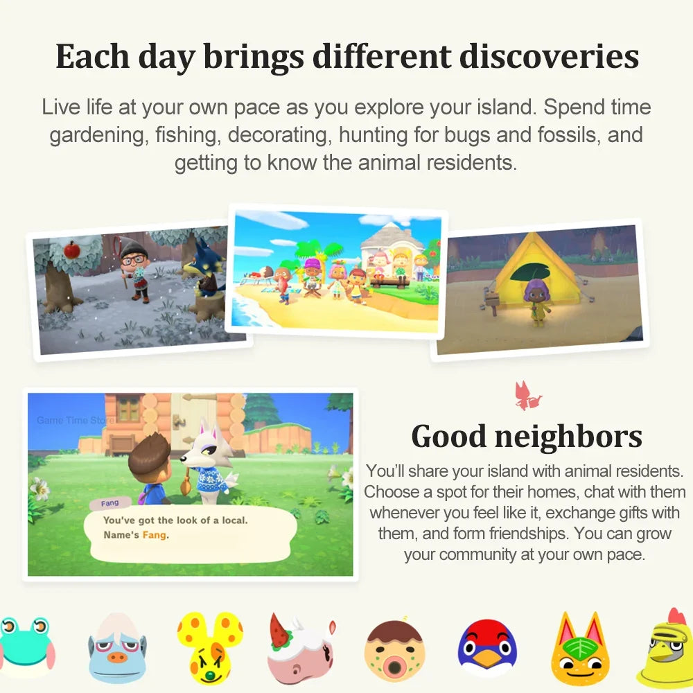 Animal Crossing New Horizons Nintendo Switch 2 Edition NS2 Juegos Games Deals Physical Game Card Support Multiplayer Online