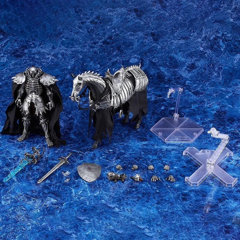 In Stock MAX Factory Original Box FIGMA 634-DX SKULL KNIGHT DX EDITION Action Figure Model Toy Gift for Kid Foam Box Packaging