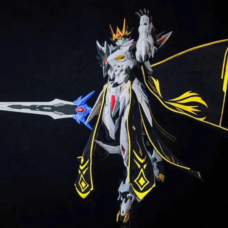 Motor Nuclear Cao Ren 1/72 Alloy Mecha Assembly Model Kit Phoenix Form Action Figures With Stand Home Ornament Collectible Gift