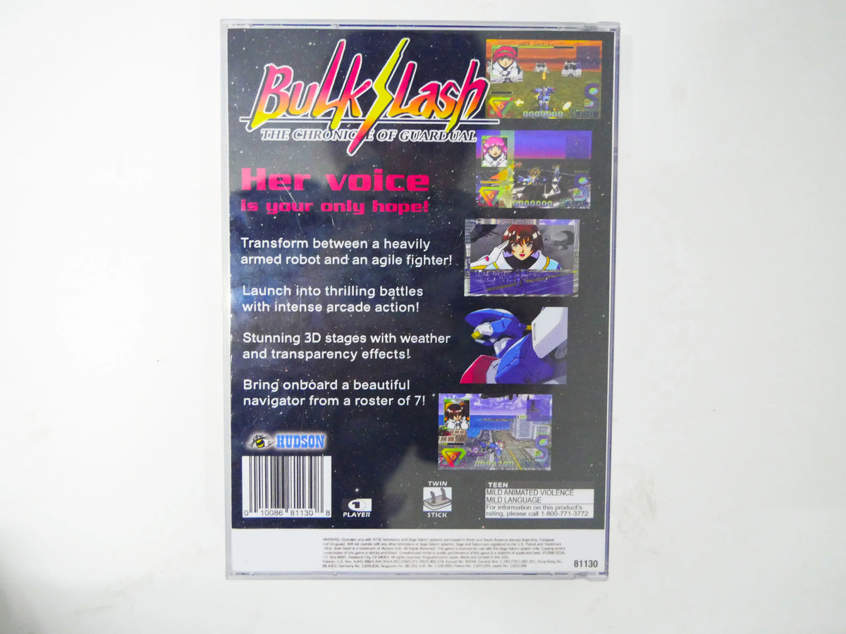 Saturn Copy Disc Game Bulk Slash With Manual Unlock SS Console Game Optical Drive Retro Video Direct Reading Game