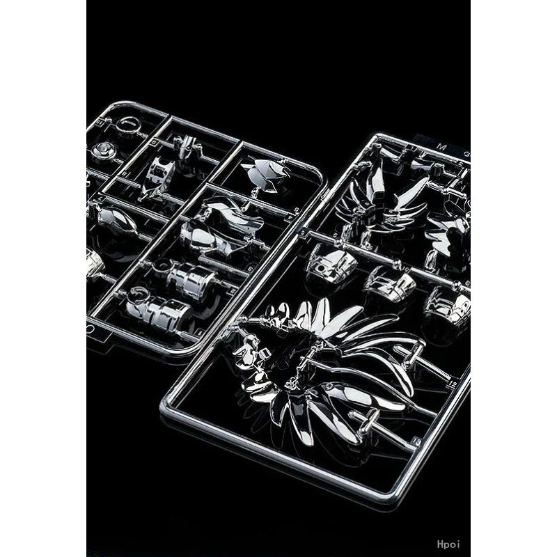 Max Factory Original PLAMAX《Divine Winged Sky Knight Godslayer Yuri - Silver-Plated Version》Action Figure Assembly Model Toys