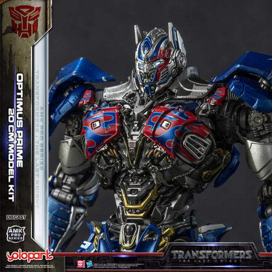 In stock YOLOPARK Transformers: The Last Knight AMK PRO Series 20cm Optimus Prime Model Kit Action Figures Toy