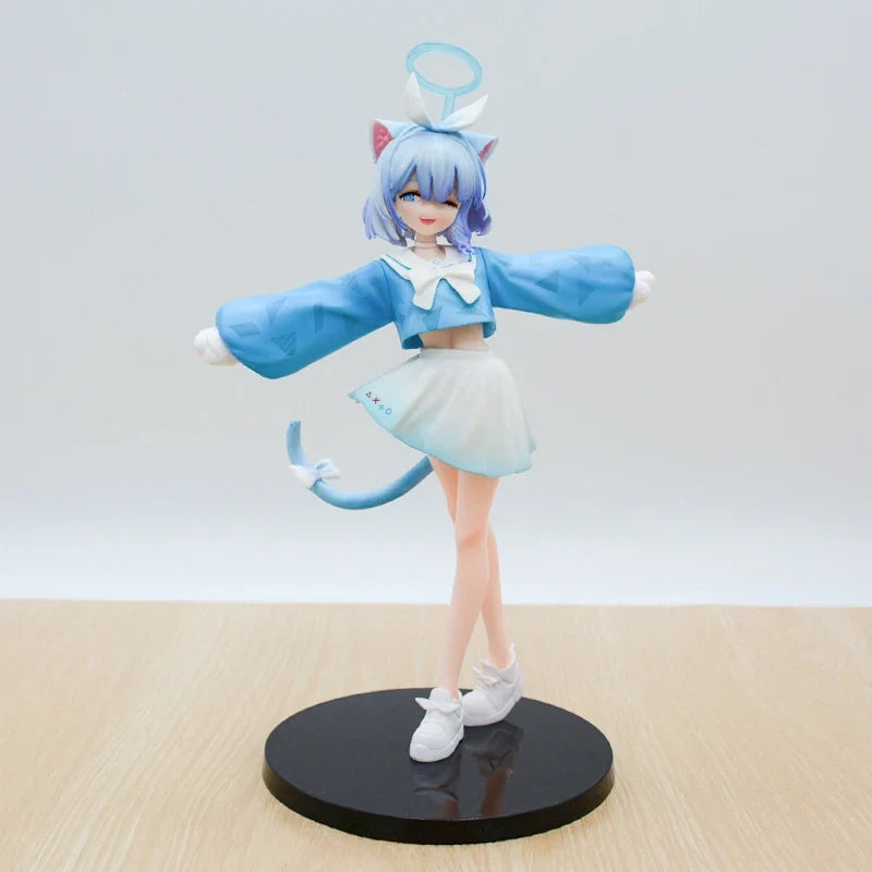 17cm Blue Archive Tsukatsuki Rio Anime Girl Figure Kisaki/Arona/Sunaookami Shiroko/Ichinose Asuna Action Figure Model Doll Toys