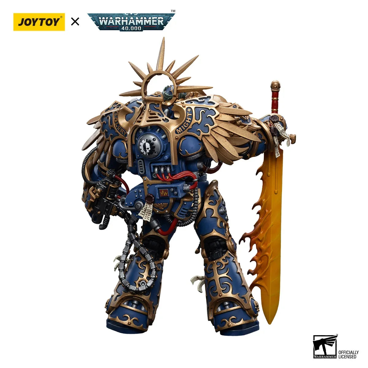 JOYTOY Warhammer 40k 1/18 Action Figures Anime 18.1cm Ultramarines Primarch Roboute Guilliman