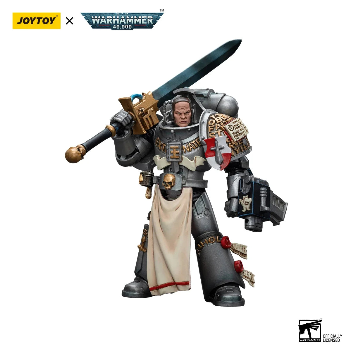JOYTOY Warhammer 40k 1/18 Action Figures Anime 12cm Grey Knights Interceptor Squad Strike Squad Collection Model Toys