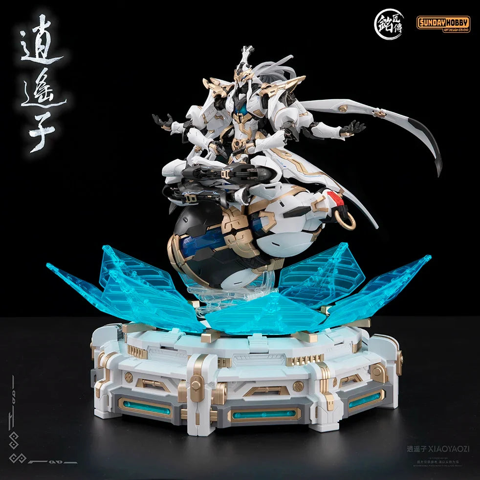 In Stock MJZ Model XIAO YAO ZI Toy XIAOYAOZI Assembly Model Kit Alloy Skeleton Action Figure Mecha Robot Gifts
