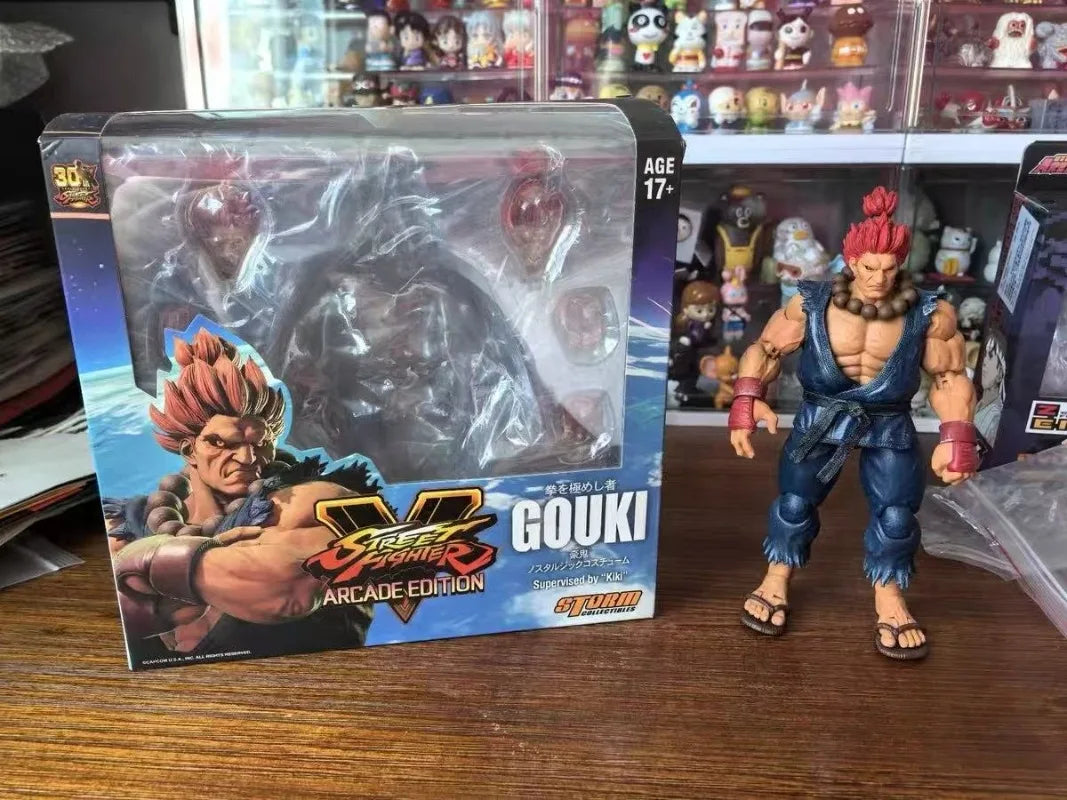 Street Fighter V - Akuma Classic Skin Igure Model Collection Toy Gift