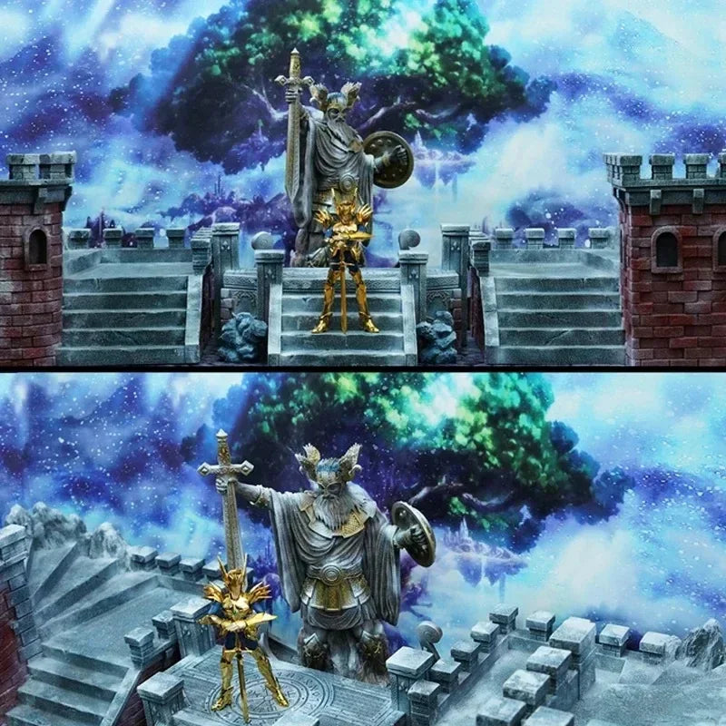 JacksDo Saint Seiya Myth Cloth EX Odin/Oden Asgard/God Warrior 40cm/15.75 Inch Decoration Diorama Scene Statue Resin in Stock