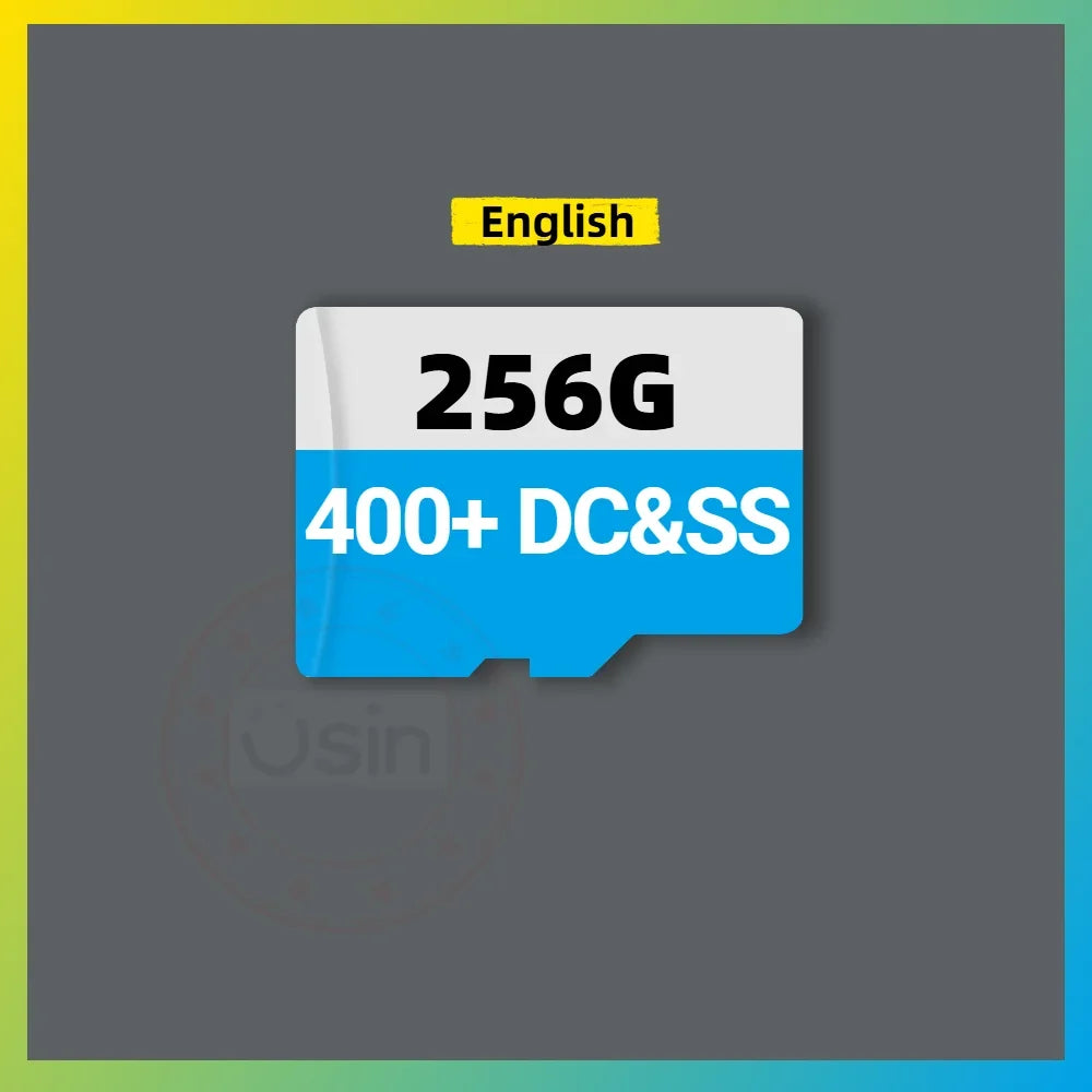 Game SD Card For Anbernic RG477M RG 477M Gaming Console Memory TF Retro Games Portable Handheld Gaming Plug&play 1TB 512G 256G