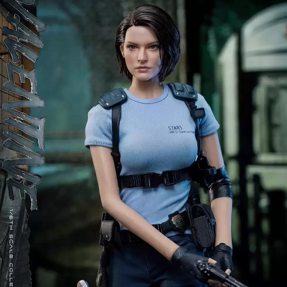 Spot Sale2025 Q3 SWTOYS FS069 1/6 Jill Action Figure with Movable Eyes 12'' Female Soldier Figurine Full Set Collectible Mol Toy