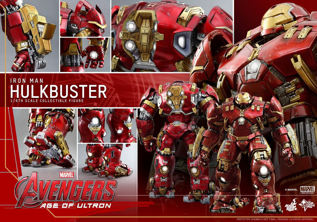 HT HOTTOYS Iron Man Hulkbuster 1.0 2.0 Armor MK44 1/6 Avengers 60cm high movable figure